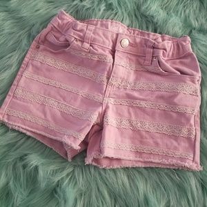 Cat & Jack Lilac Lace Shorts